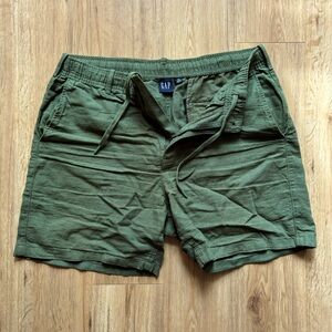 GAP 6” linen shorts